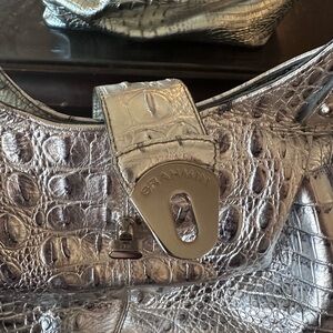 Silver BRAHMIN Handbag NEW